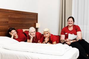 Bild vom Zimmerserviceteam im Bildungshaus St. Bernhard