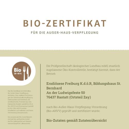 Öffnet externen Link in einem neuen Fenster Quelle: Prüfgesellschaft<br>ökologischer Landbau mbH Ansicht Bio Zertifikat